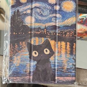 Starry Night Cat Tablet IPad Case for IPad Pro 11 M4